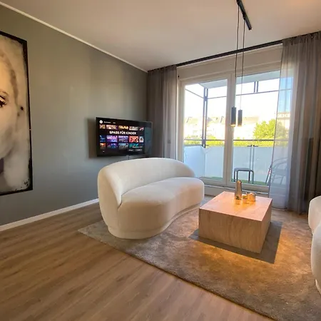 Apartmán Karls Business H42 Mit Separatem Buero Und Balkon
